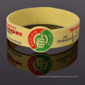 Custom Debossed silicone bracelet wristband for promotion gifts 202*12*2mm